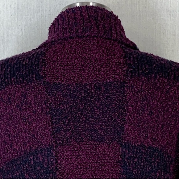 VTG 80s~Penbrooke Lane Retro Oversized/Slouchy Open Front Long Line Cardigan~SzM - Picture 10 of 14